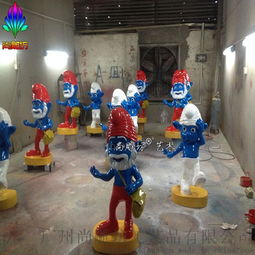 蓝精灵蓝爷爷造型玻璃钢卡通人物雕塑摆件工艺品 广州玻璃钢雕塑厂尚雕坊现货质保供应景观雕塑图片,蓝精灵蓝爷爷造型玻璃钢卡通人物雕塑摆件工艺品 广州玻璃钢雕塑厂尚雕坊现货质保供应景观雕塑高清图片