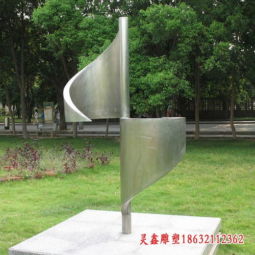 吴忠风车不锈钢雕塑铁艺景观风车雕塑图片