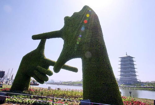 【贵州市政绿雕造型生产设计厂家仿真绿雕工艺品制作】- 