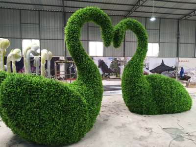 真植物立体景观雕塑造型 创意与艺术的融合